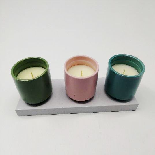 Ceramic candle